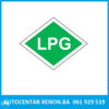 Naljepnica LPG plin